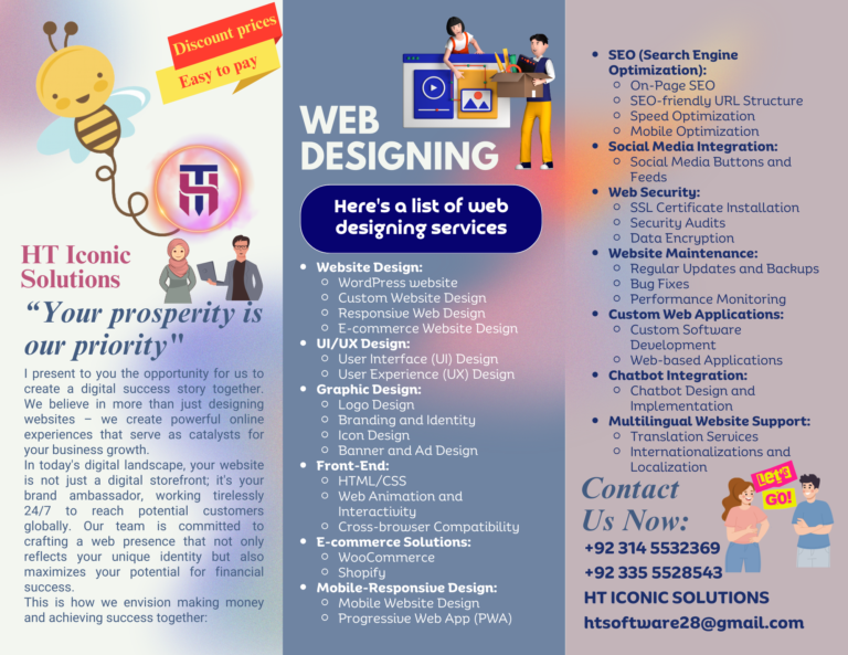 Trifold Brochure — Design 1
