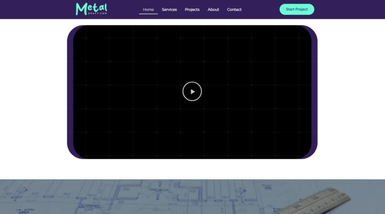 Metal Draft website